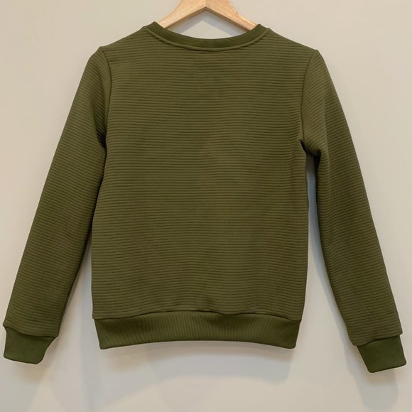 Adidas Originals Trefoil Waffle Sweatshirt - Picture 3 of 4